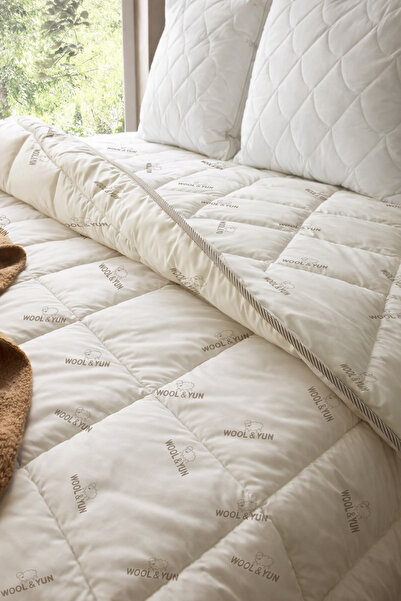 MonoHome صوف لحاف لحم ضأن ميرينو نقي 100% صوف قطعة بدون رائحة مزدوج |   3000 ...