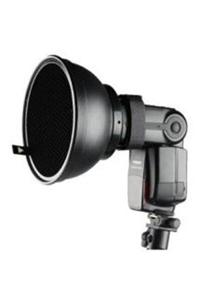 Generic Mini Beauty-dish cu grid pentru blitz-uri speedlite
