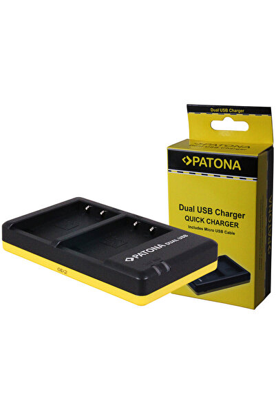 Patona Incarcator USB Dual Fast Charger BLS5 BLS-5 compatibil Olympus-1948