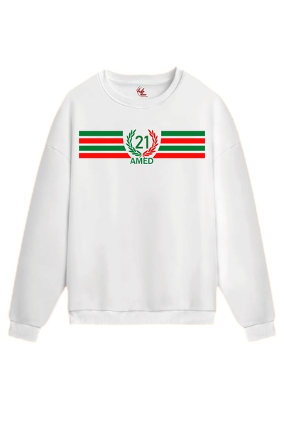 Rabona Fashion Amed 21 City Series Crew Neck Sweatshirt / Hooded Hoodie (Opti...