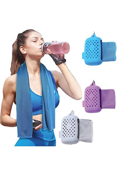 Arabest 3 Packs Cooling Towels for Neck and Face , Microfiber Chilly Towel fo...
