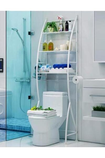 None Bathroom stand with three shelves
