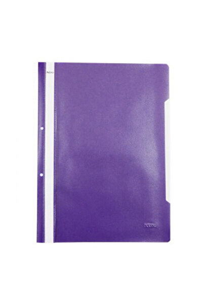 Noki Plastic File With Clip And Holes Purple
