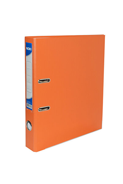 Noki Dosar laminat cu pârghie 5cm portocaliu