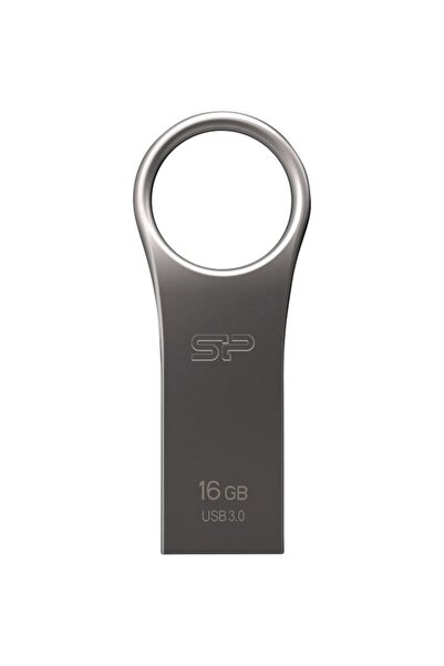 Silicon Power Memorie USB Jewel J80 16GB USB 3.0 COB Argintiu Metal