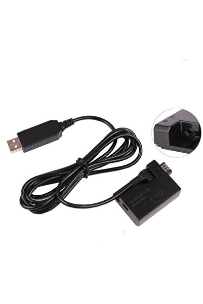 Generic Adaptor CA USB ACK-E5 cuplaj DR-E5 LP-E5 înlocuiește Canon