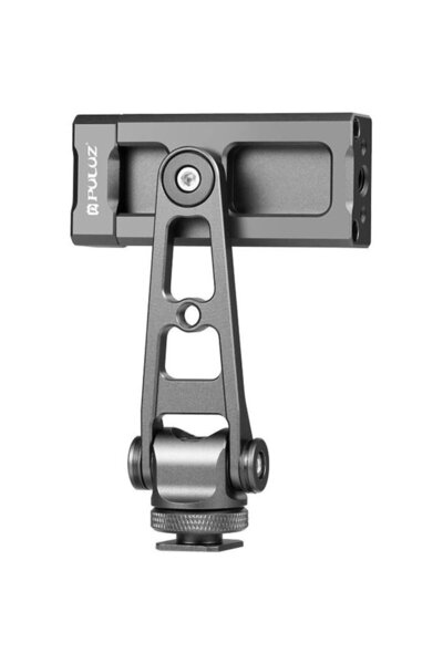 Other Suport telefon cu clemă Puluz Rotation pentru cold shoe (negru)