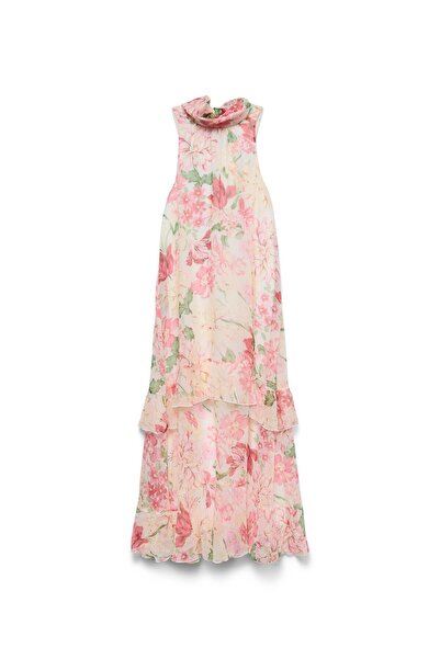 Vero Moda Kleid VMSANNA Langes Kleid