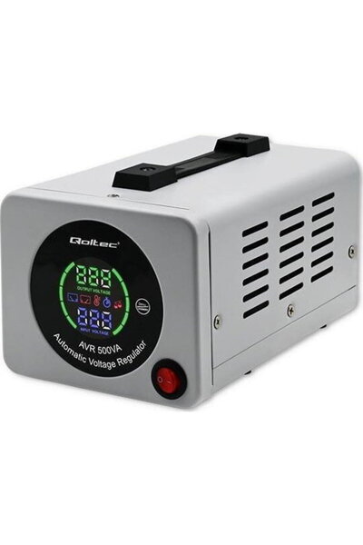 Qoltec Stabilizator de tensiune AVR 500VA