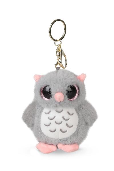 CAN OYUNCAK Peluş Anahtarlık Baykuş - Gri