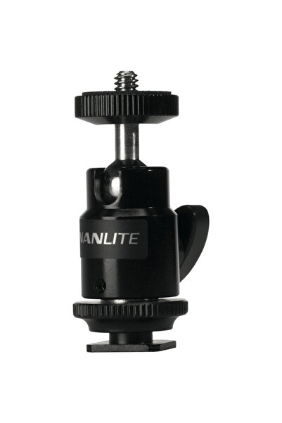 Other Nanlite Mini ball head with 1/4" and hotshoe
