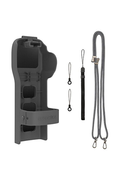 Other Husă de protecție Sunnylife cu curea și șnur pentru Osmo Pocket (gri)