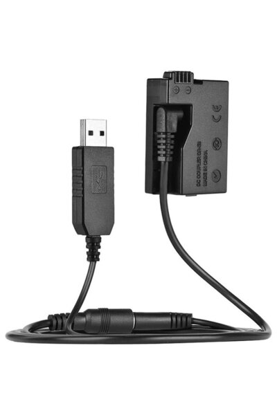 Generic AC adapter USB ACK-E8 coupler DR-E8 LP-E8 replace Canon