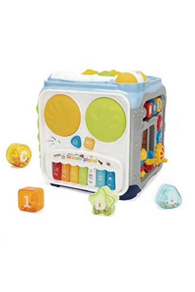 Youleen مكعب أنشطة تعليمية متعدد الوظائف للأطفال من عمر 18 شهرًا فأكثر، مزود ...