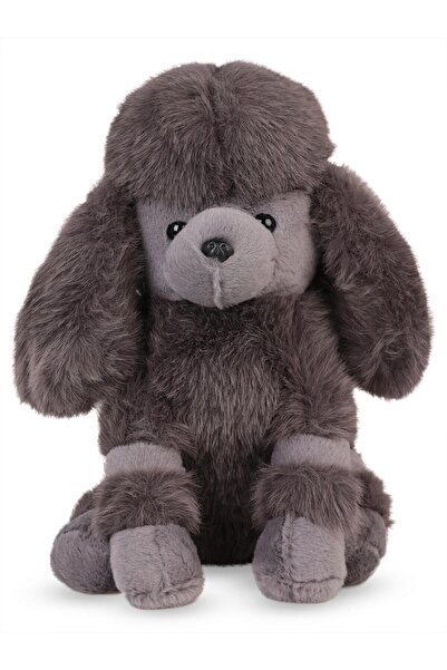CAN OYUNCAK 25 cm Gray Poodle with Musical Instrument - Standard Standard