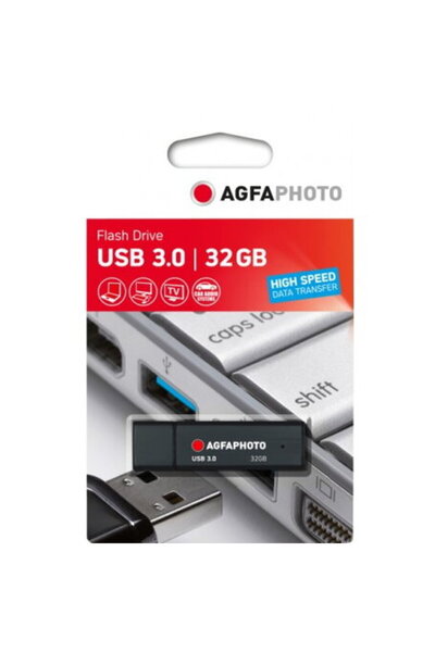 AgfaPhoto USB 3.0 Negru 32GB