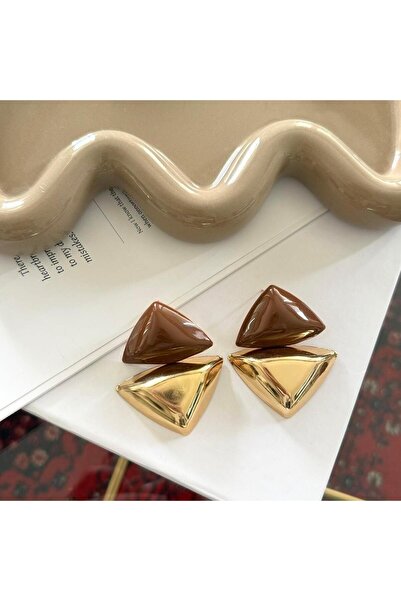 Alice İsstanbul Brown Ariel Earrings