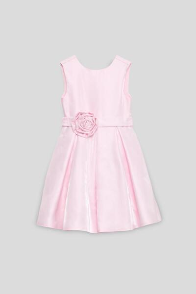 Tyess BG Store فستان وردي للفتيات