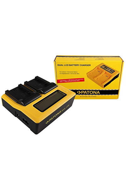 Patona Dual LCD USB incarcator pentru Sony NP-FS11 DCR-PC DCRPC1 DCR-PC1 DCRP...