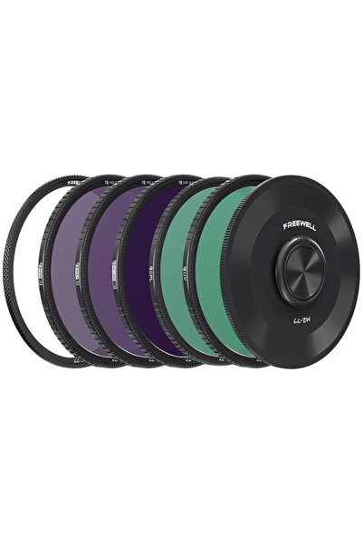 Freewell Set de 5 filtre magnetice seria M2 77mm