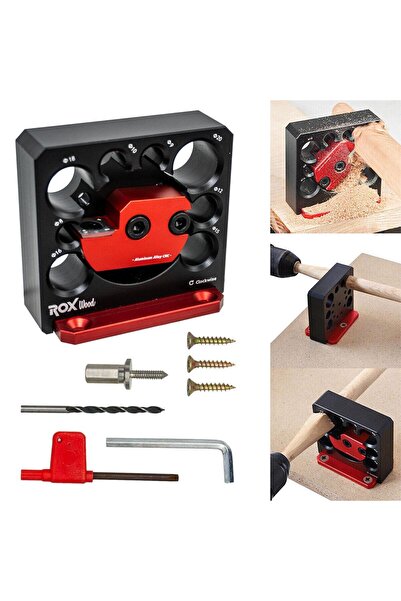 Titi Rox Wood 0258 Alüminyum Gövde Kavela Yapma Aparatı 8-20 mm