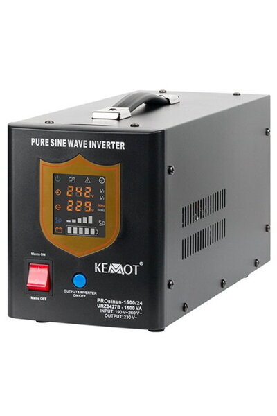 Kemot Central UPS Sinus PUR 1500VA 24V Black