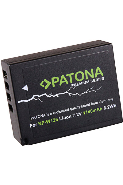Patona Acumulator Premium NP-W126 1140mAh replace FujiFilm Finepix-1252