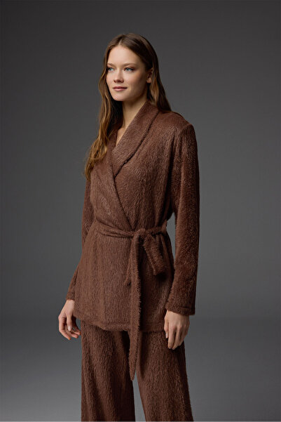 BONJOUR MADAME Παντελόνι με γιακά σάλι, Σετ 2 τεμαχίων BM-1810