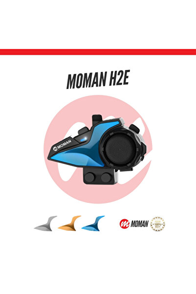 Moman H2E Motosiklet İnterkomu Çift Kanallı