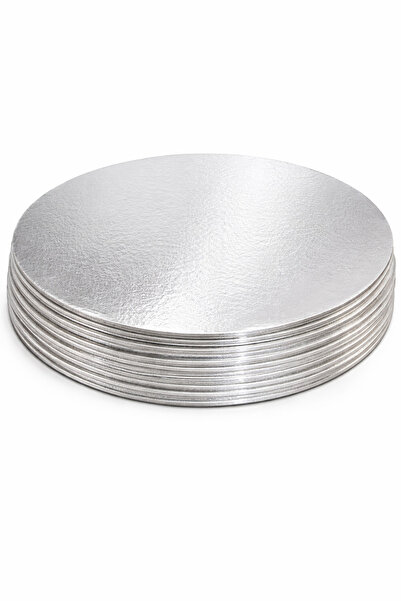 Ege Concept Life Çift Taraflı Yuvarlak Gümüş Pasta Tabanı 30 cm - Organizasyo...