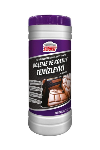 Autokit Döşeme ve Koltuk Temizleyici Islak Havlu FA2-1300 – 50’li Kutu – Araç...