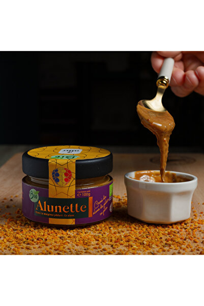 Allu Alunette - Hazelnut Cream with Pollen, 100 g, Organic