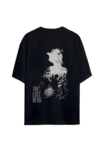 SVART WEAR The Last Of Us Baskılı Unisex Oversize %100 Pamuklu T-Shirt