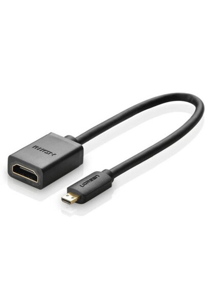 Ugreen Cablu adaptor cablu Adaptor HDMI - micro HDMI 19 pini 20cm negru (20134)