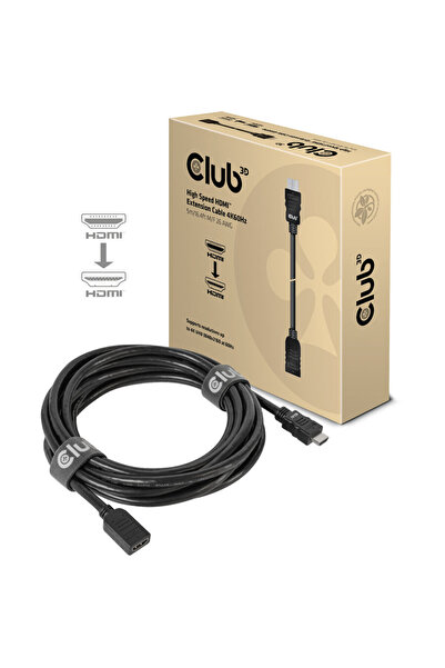 Club 3D Cablu prelungitor HDMI de mare viteză 4K60Hz M/F 5m
