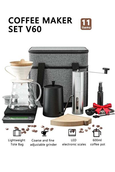 Arabest Drip Coffee Maker Set, V60 Coffee Maker Set, 11 pcs Coffee Tool with ...