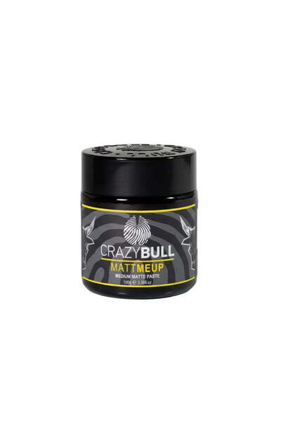 Crazy Bull Pastă MattMeUp 100 ml - fabricată în Marea Britanie