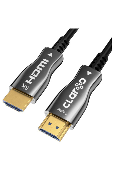 claroc CABLU HDMI FIBRĂ OPTICĂ AOC 2.0, 4K, 100M