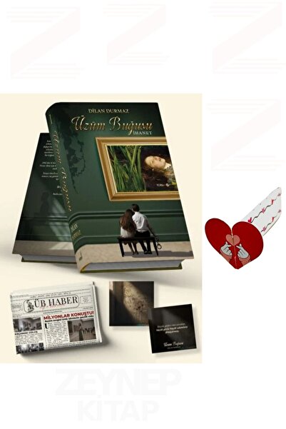 İndigo Kitap Üzüm Buğusu / Dilan Durmaz /Ciltli-Özel Tasarım Kalp Ayraç Hediyeli