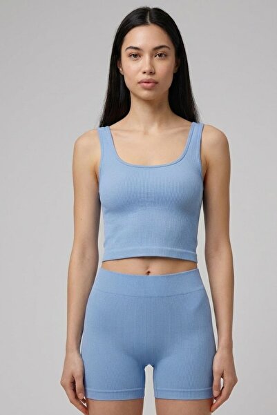 HAKKE Yüksek Bel Dikişsiz Seamles (Biker) ŞORT