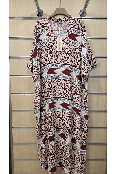 Park Moda viscoză Rochie lungă cu decolteu în V