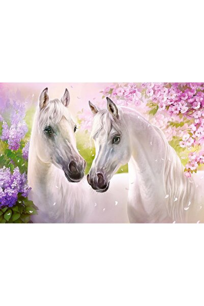 Castorland Puzzle - Romantic Horses, 1000 pieces (104147)