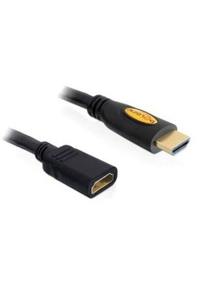 DELOCK Cablu HDMI de mare viteză cu extensie Ethernet mascul/femelă 5 m