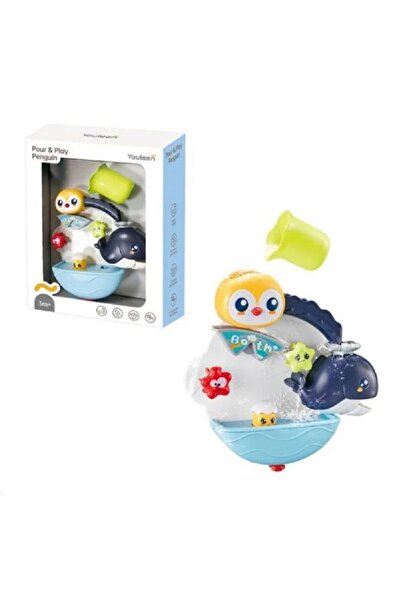 Youleen لعبة استحمام على شكل حيوان للأطفال من عمر 3 أشهر فما فوق، لعبة دش مائ...