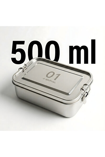 GRITUAL 304 Stainless Steel Casseroles: Zero Microplastics, 100% Leakproof. 5...