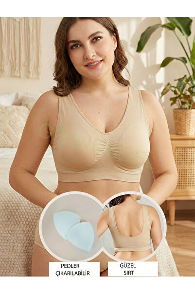 giyindegel Padded Thick Strap Bustier – Shaping / Sculpting and Support-Provi...