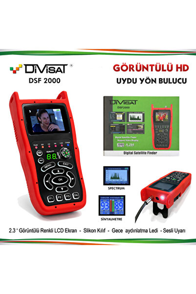 DİVİSAT Dsf-2000 Görüntülü Full Hd Uydu Yön Bulucu
