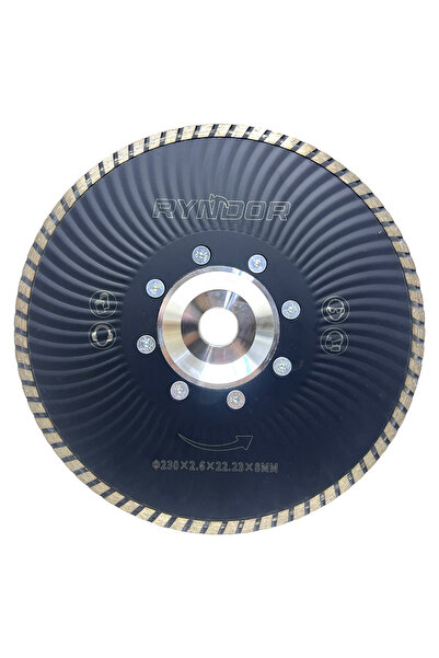 DynamicTech 230 mm Elmas Kesici Disk Beton Mermer Granit ve Taş Kesim Uyumlu Dayanıklı Kesme Taşı