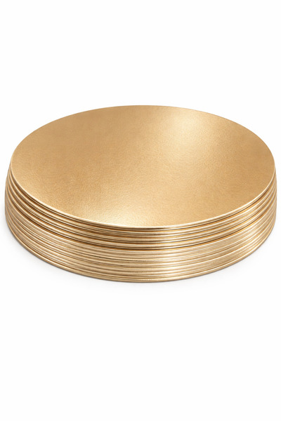 Ege Concept Life Çift Taraflı Gold Yuvarlak Pasta Tabanı 30 cm 1 Adet - Organ...