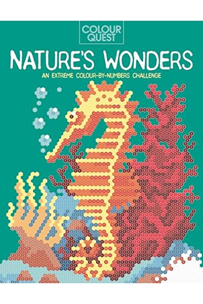 Michael O'Mara Books Colour Quest (R): Nature's Wonders: An Extreme Colour-by...